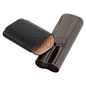 Etui trabuc Angelo Black cu capacitate de 2 trabucuri