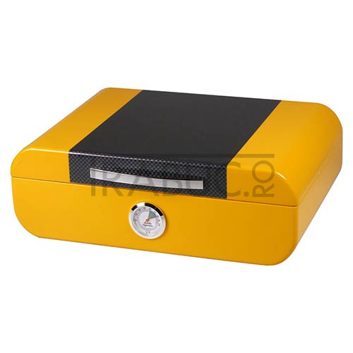 561462 Humidor trabucuri yellow racing marca Passatore