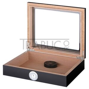 920430 Humidor trabuc cu capac de sticla marca Angelo