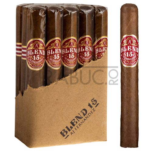 pachet cu 15 trabucuri lungi de origine AJ Fernandez toro