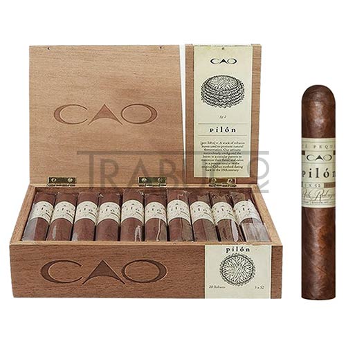 cutie de lemn cu 20 de trabucuri cao pilon robusto 20
