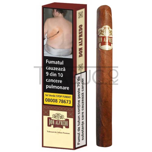 pachet cu 2 trabucuri short filler de vanzare don alfredo corona
