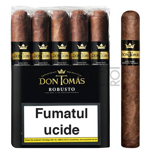pachet cu 10 trabucuri don tomas bundle robusto