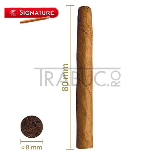 Dimensiuni tigari de foi cafe creme original
