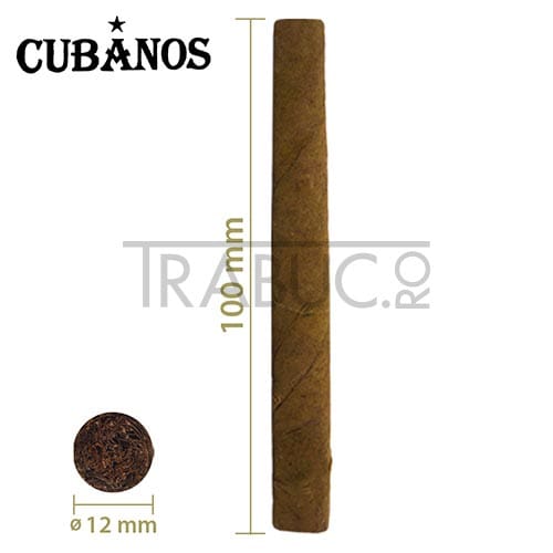 Dimensiuni tigari de foi cubanos senorita