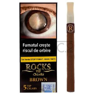 tigari-de-foi-rocks-brown-tip-ciocolata