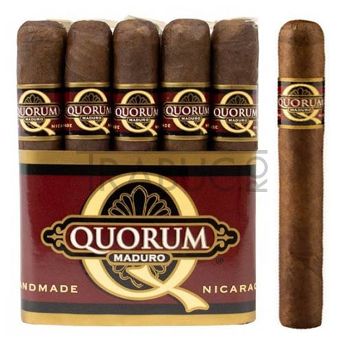 trabucuri quorum robusto maduro 10 cu note de piper si cedru de origine nicaragua