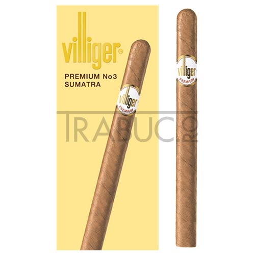 tigari de foi villager premium no.3 sumatra in pachet de 5 bucati cu umplutura cuba, brazilia si indonezia
