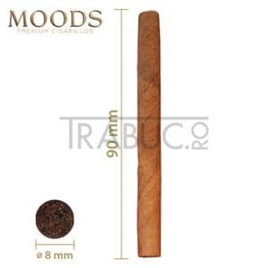 Dimensiuni tigari de foi Moods Premium Filter