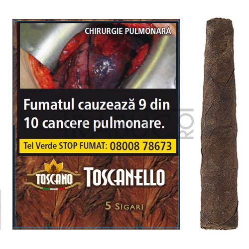 tigari de foi toscanello regular in pachet de cu bucati de origine toscana italia