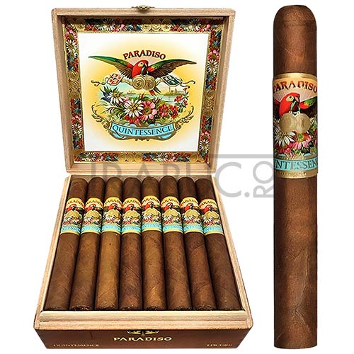 cutie din lemn cu 24 trabucuri paradiso quintessence epicure toro