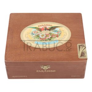 cutie de lemn cu 25 trabucuri paradiso quintessence majestic