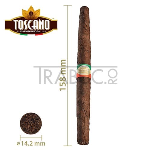 Dimensiuni tigari de foi toscano antico
