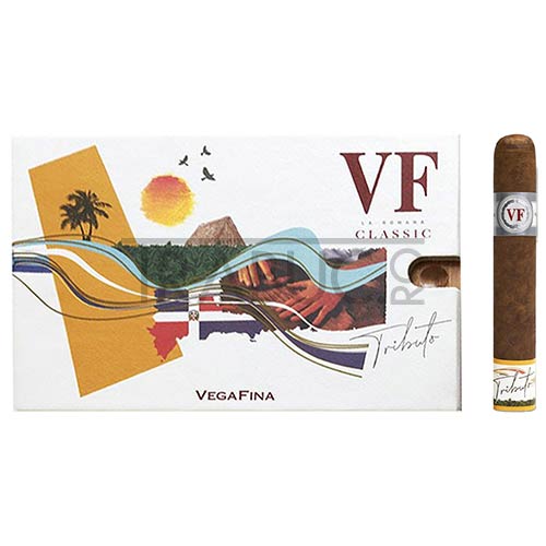 cutie cu 10 trabucuri vega fina classic tributo limited edition cu umplutura si invelis de origine dominicana