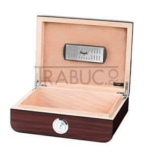 humidor trabucuri angelo elegance fabricat din lemn