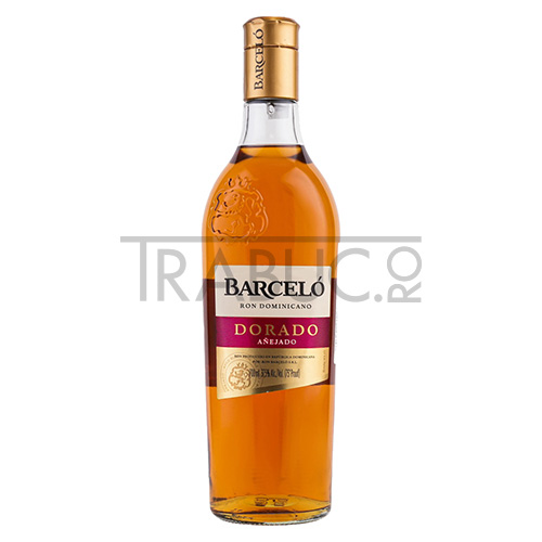 Sticla cu Rom Ron Barcelo Dorado cu cantitatea de 0,7l