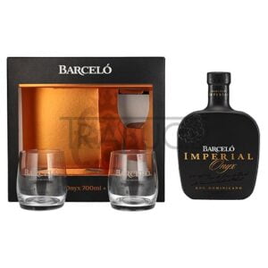set-rom-ron-barcelo-imperial-onyx-0-7-l-cu-2-pahare