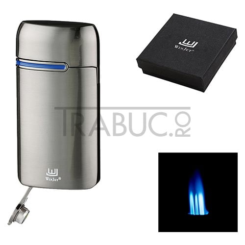 Bricheta WinJet cu punch si 3 arzatoare de culoare gri