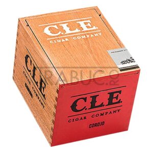 Cutie din lemn cu 25 trabucuri CLE Corojo Corona Honduras de tarie medie