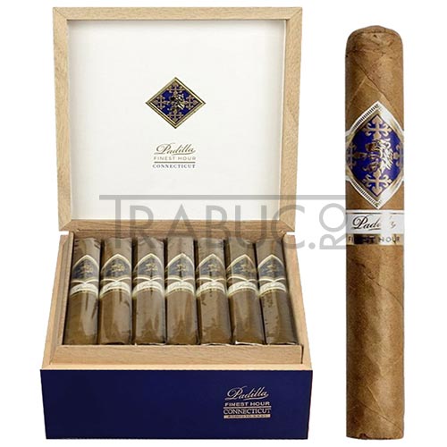Trabucuri Padilla Finest Hour Connecticut Robusto in cutie de lemn cu 20 trabucuri