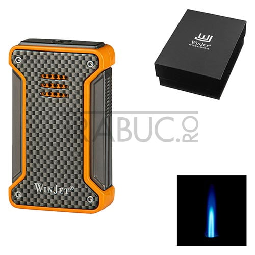 Bricheta trabucuri WinJet Carbon Yellow de calitate cu 1 arzator