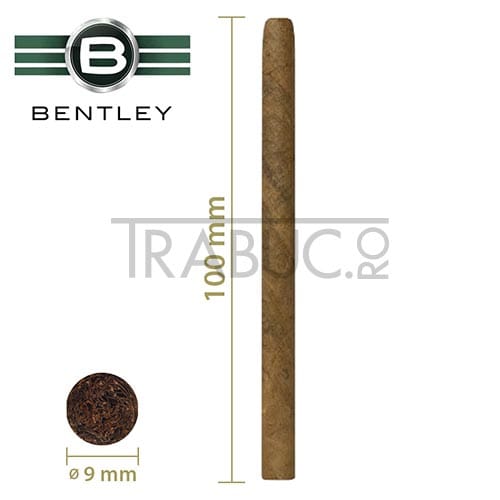 Dimensiuni tigari de foi Bentley Cigarillos Green