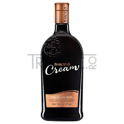 Rom Ron Barcelo Cream Liqueur in sticla de 0,7l cu alcool de 17%