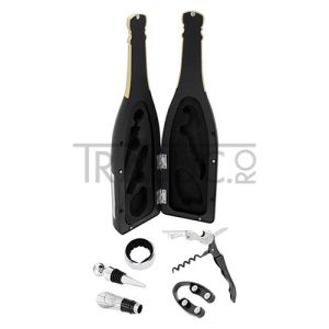 Set Vin DM 12 Merlot cu 5 accesorii incluse
