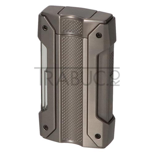 Bricheta pentru trabuc WinJet Gun Metal cu 1 arzator cu flacara antivant