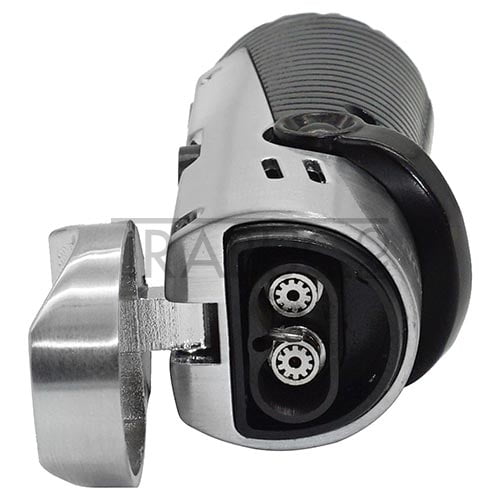 Bricheta trabuc Ronson Bora Chrome cu doua arzatoare