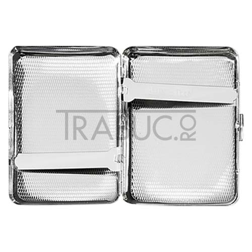Tabachera tigari WinJet cu exterior cromat 800900