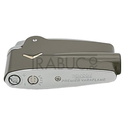Bricheta Ronson Premier Varaflame Gun Metal confectionata din metal