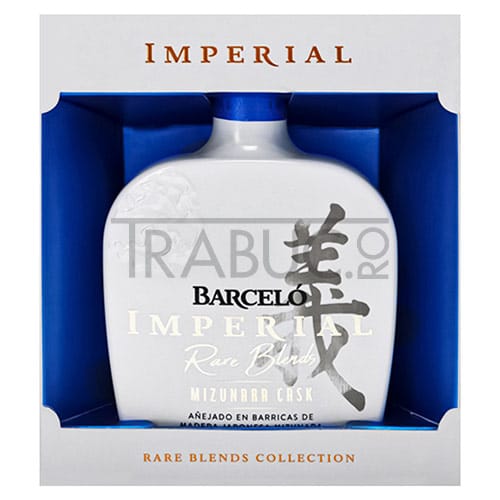 Cutie cadou Rom Ron Barcelo Imperial Mizunara Cask la sticla de 0,7L