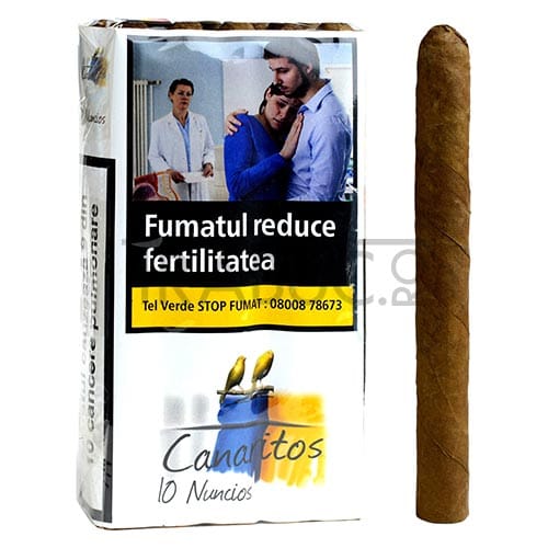 Trabucuri Canaritos Nuncios in pachet de 10