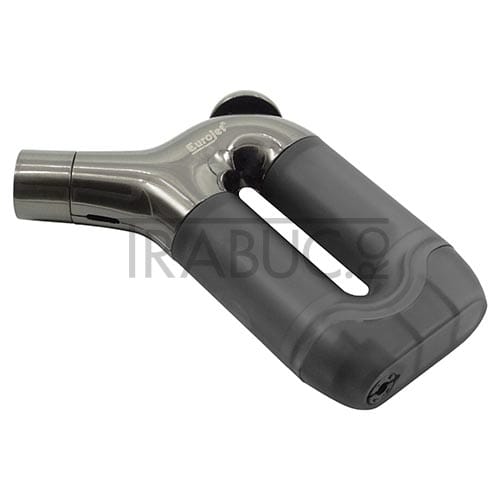 Torta EuroJet Gunmetal Black cu arzator antivant si reincarcabila cu gaz