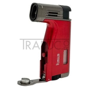 Bricheta trabuc Ronson Breeze Red cu punch pentru trabucuri