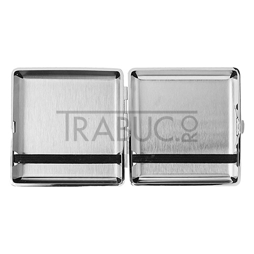 interior tabachera angel cu suport pentru tigari din banda elastica