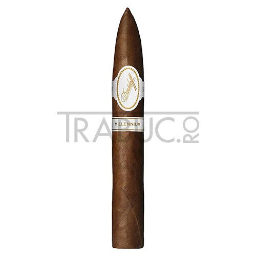 Trabucuri Davidoff Millennium Piramides Cello in pachet de 4 bucati cu umplutura Republica Dominicana