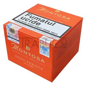 Cutie cu 20 Trabucuri Montosa Short Robusto de tarie medie
