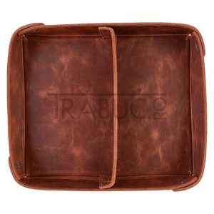 Tava Melia Classic Brown confectionata din piele naturala de calitate