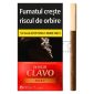 Tigari de foi Djarum Clavo Ruby cu aroma de cirese in pachet de 5 tigari de foi cu mustiuc din lemn