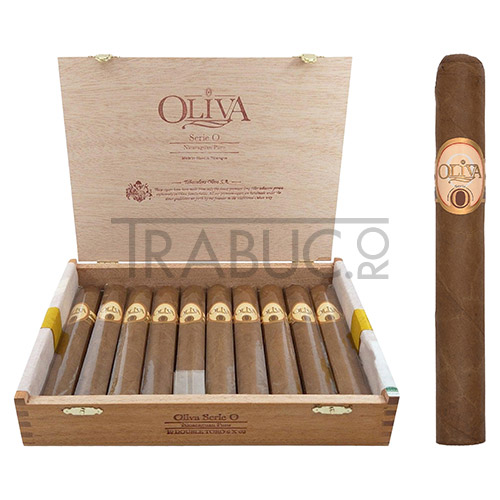 Cutie din lemn cu 10 trabucuri Oliva Serie O Double Toro