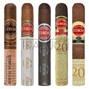 Trabucuri Eiroa Sampler de dimensiune Robusto de tarii diferite