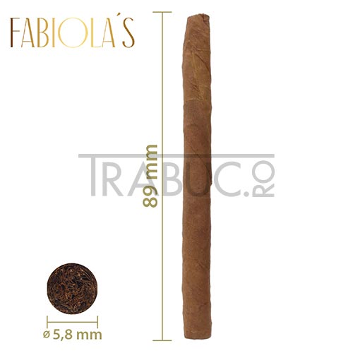 Dimensiuni Tigari de foi Fabiolas Mini